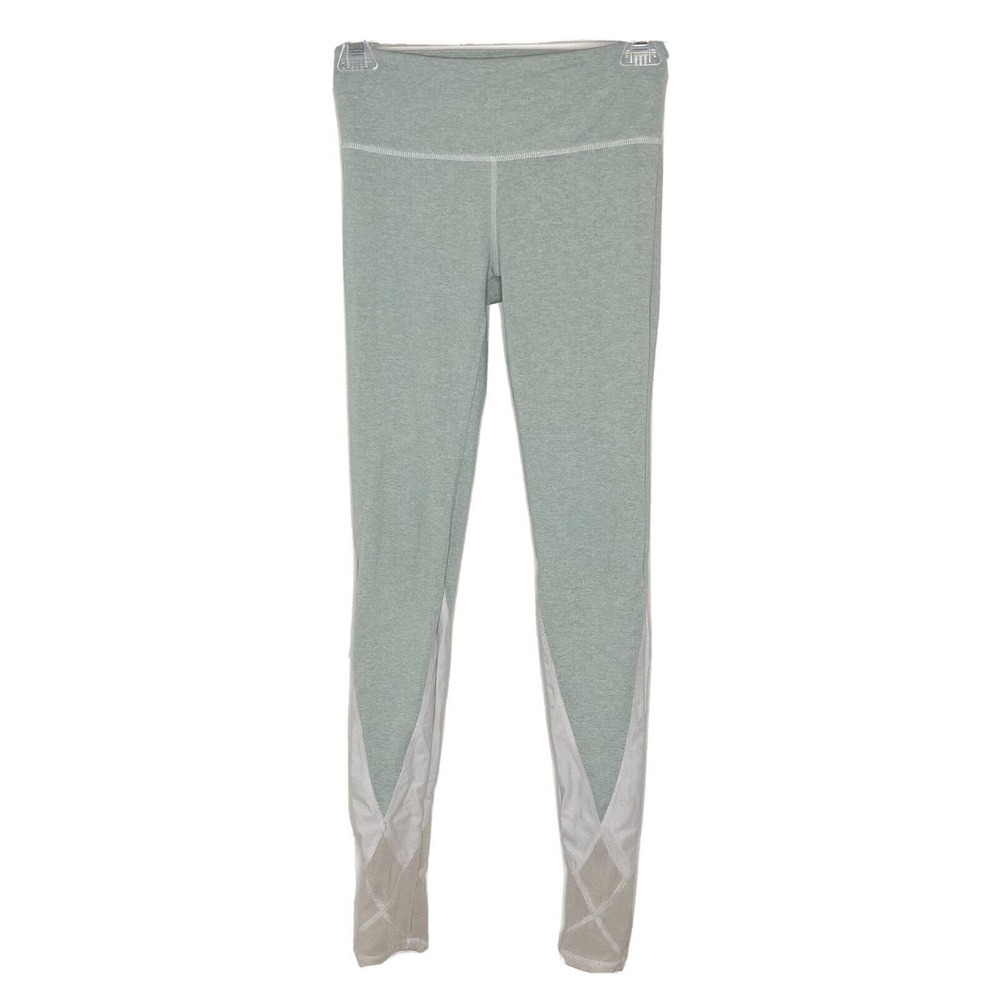 FREE PEOPLE Movement Colorblock Mesh Stirrup Leggings Yoga Pants Size XS